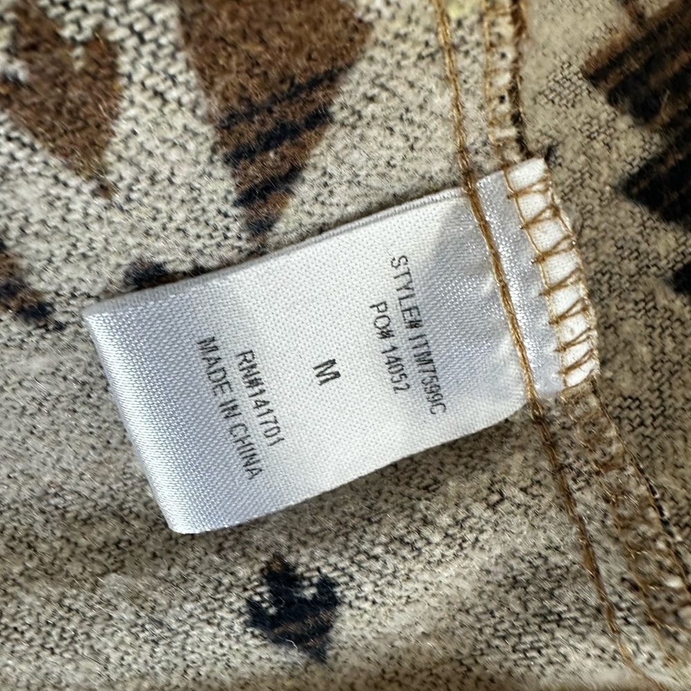 1.4.3. Story by Line Up Women's Patterned Jacket - Brown, Blue, Red - Picture 7 of 8